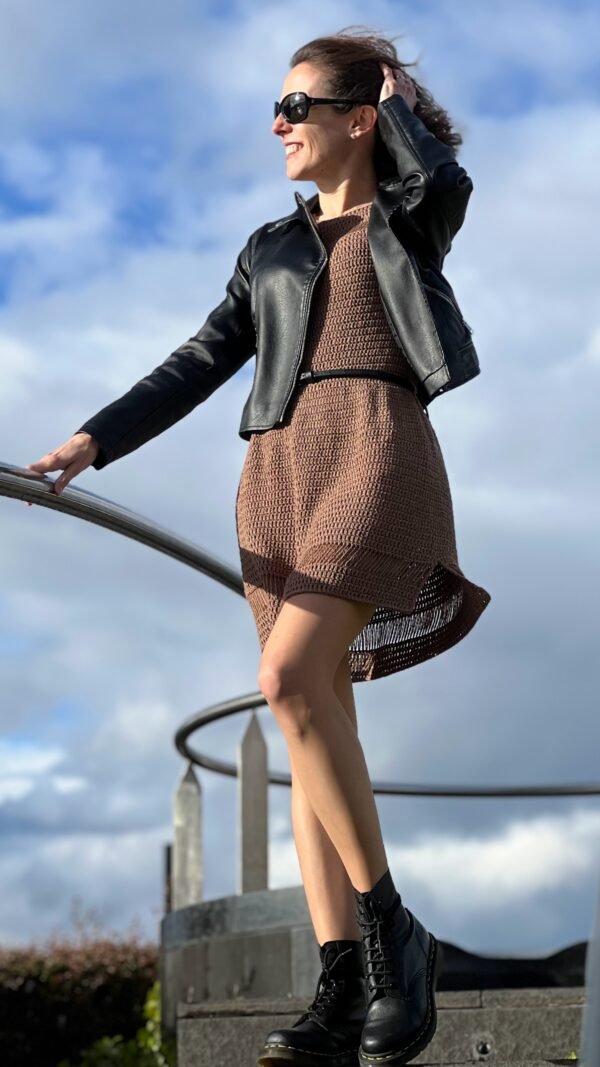Vestido Vainilla con cinturón