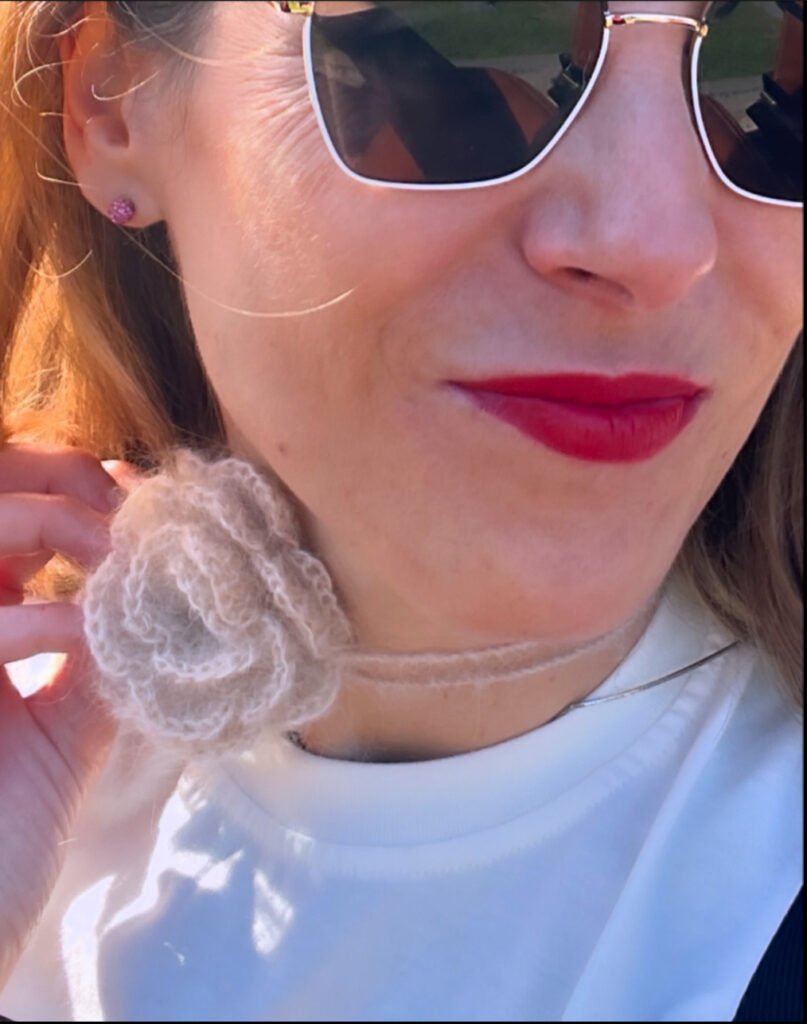 choker_flor Gargantilla Choker flor