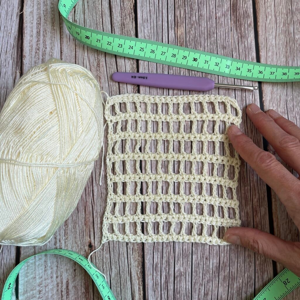 muestra punto calado