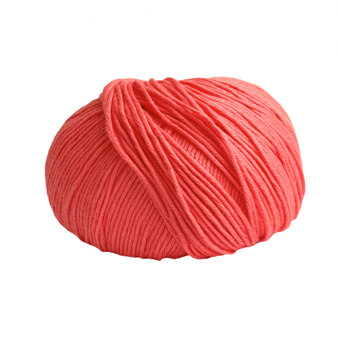Ovillo de algodón Cupcake Casasol en color 325 Fresa