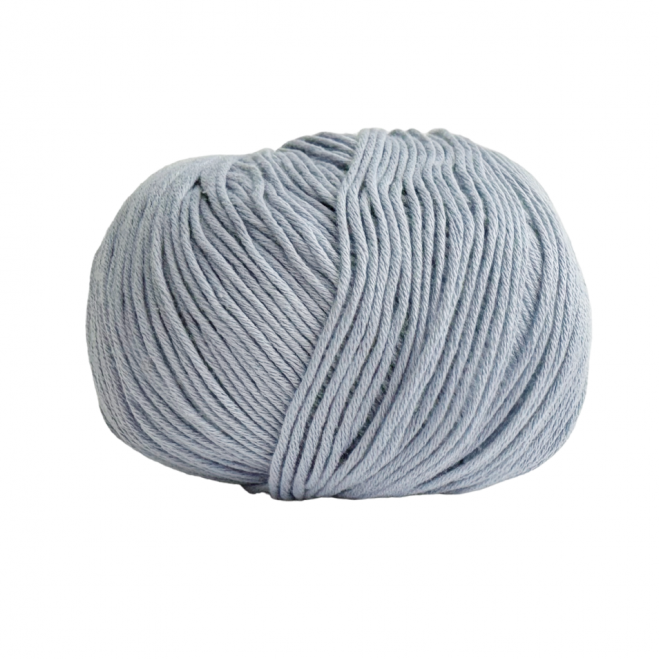 Ovillo de algodón Cupcake Casasol en color 408 Azul