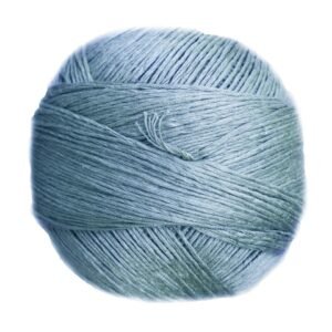 Ovillo de hilo de bambú M Casasol en color celeste pastel