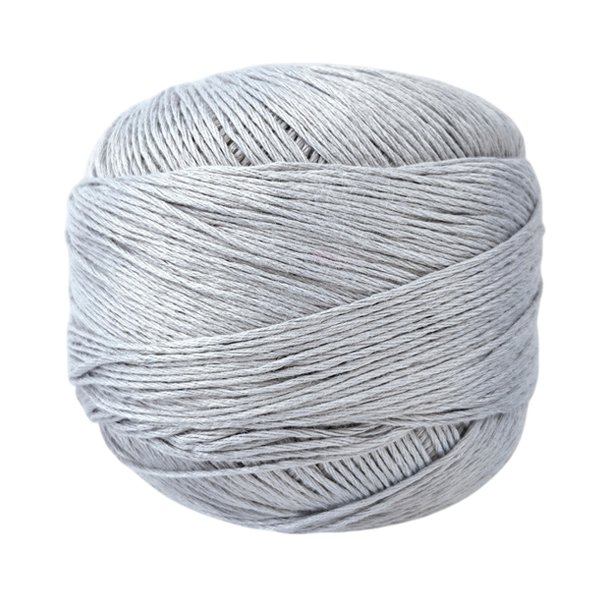 Ovillo de hilo de bambú M Casasol en color gris perla