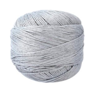 Ovillo de hilo de bambú L Casasol en color gris perla