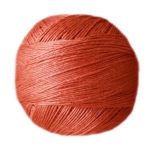 Ovillo de hilo de bambú M Casasol en color rosa coral