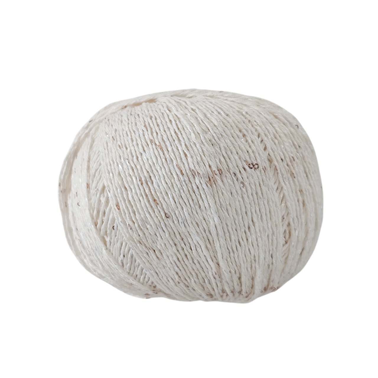 Ovillo de hilo Bambú Brilla Casasol en color blanco