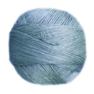 Ball of Casasol bamboo L yarn in pastel sky blue
