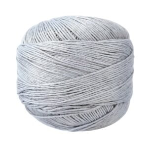 Ball of Casasol bamboo M yarn in pearl gray