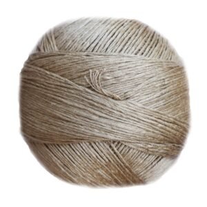 Ball of Casasol bamboo M yarn in toasted beige