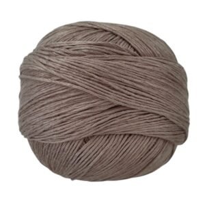 Ball of Casasol bamboo M yarn in warm hazelnut