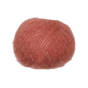 Ovillo de hilo Mohair Casasol en color orquídea