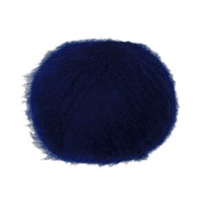 Ball of Casasol Mohair lace yarn in navy